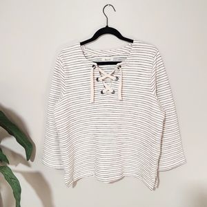 Madewell Stripe Sweater L